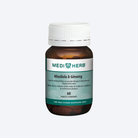 MediHerb | Rhodiola & Ginseng 60s